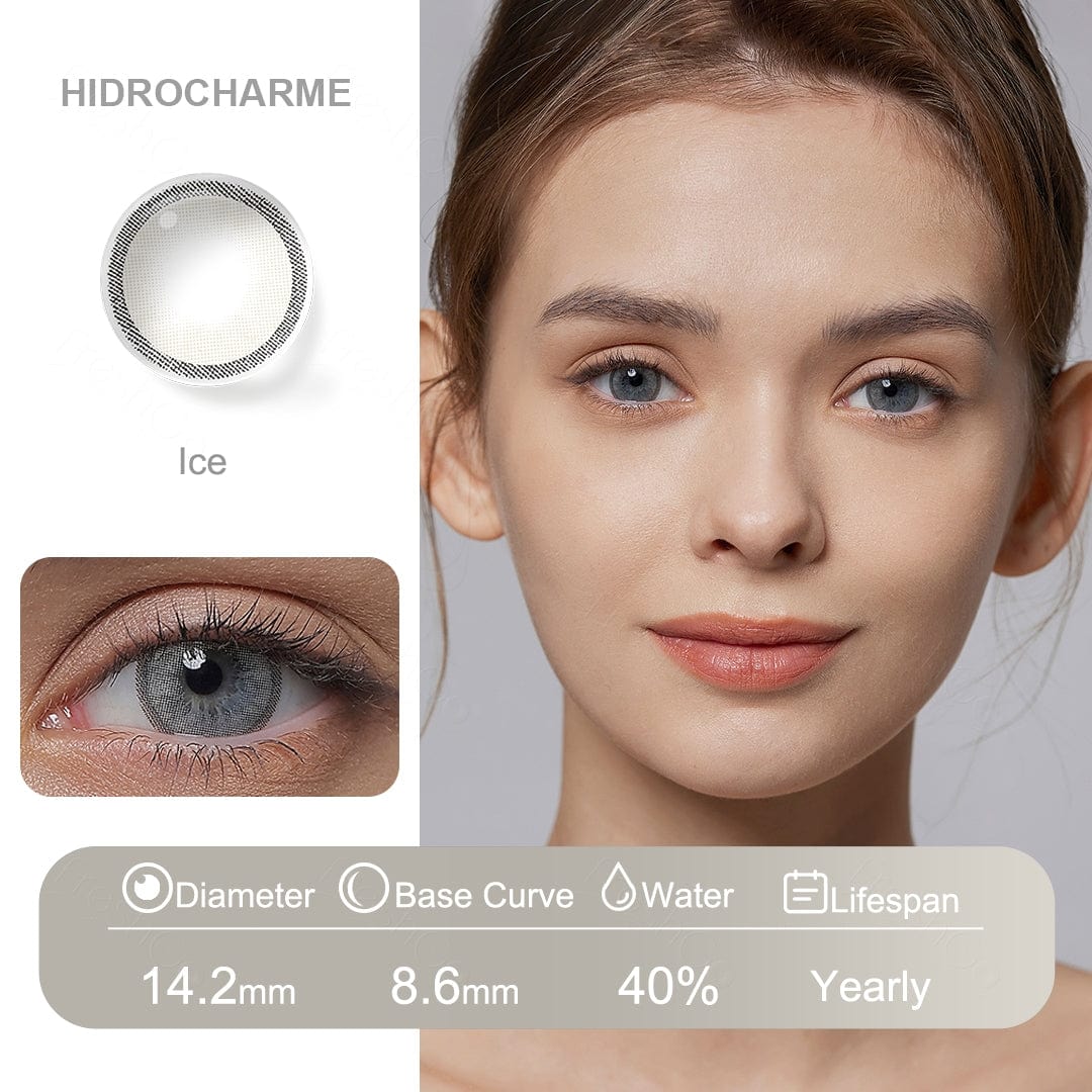 Contacts de couleur Hidrocharme (les 6 nuances accès)