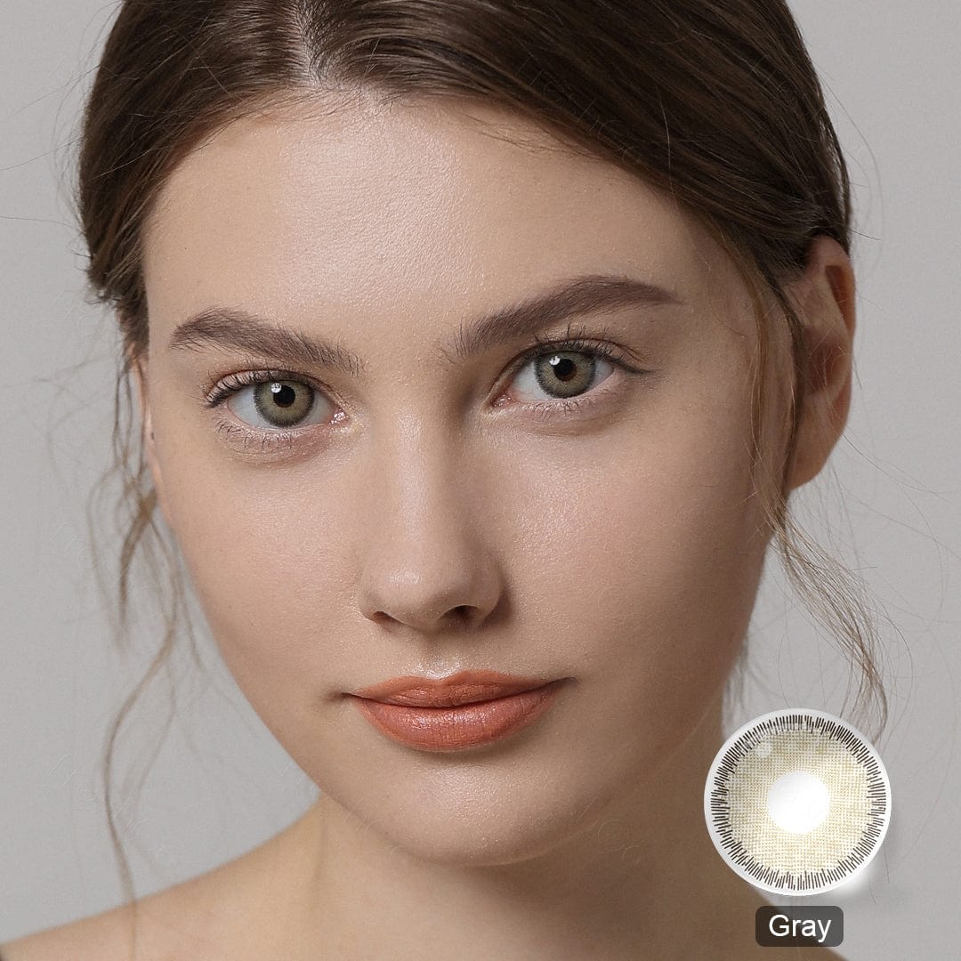 Olhos cinzentos premium