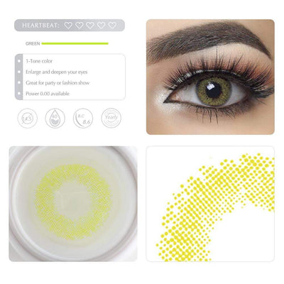 Unique selling points of the Lime Green Colored lenses