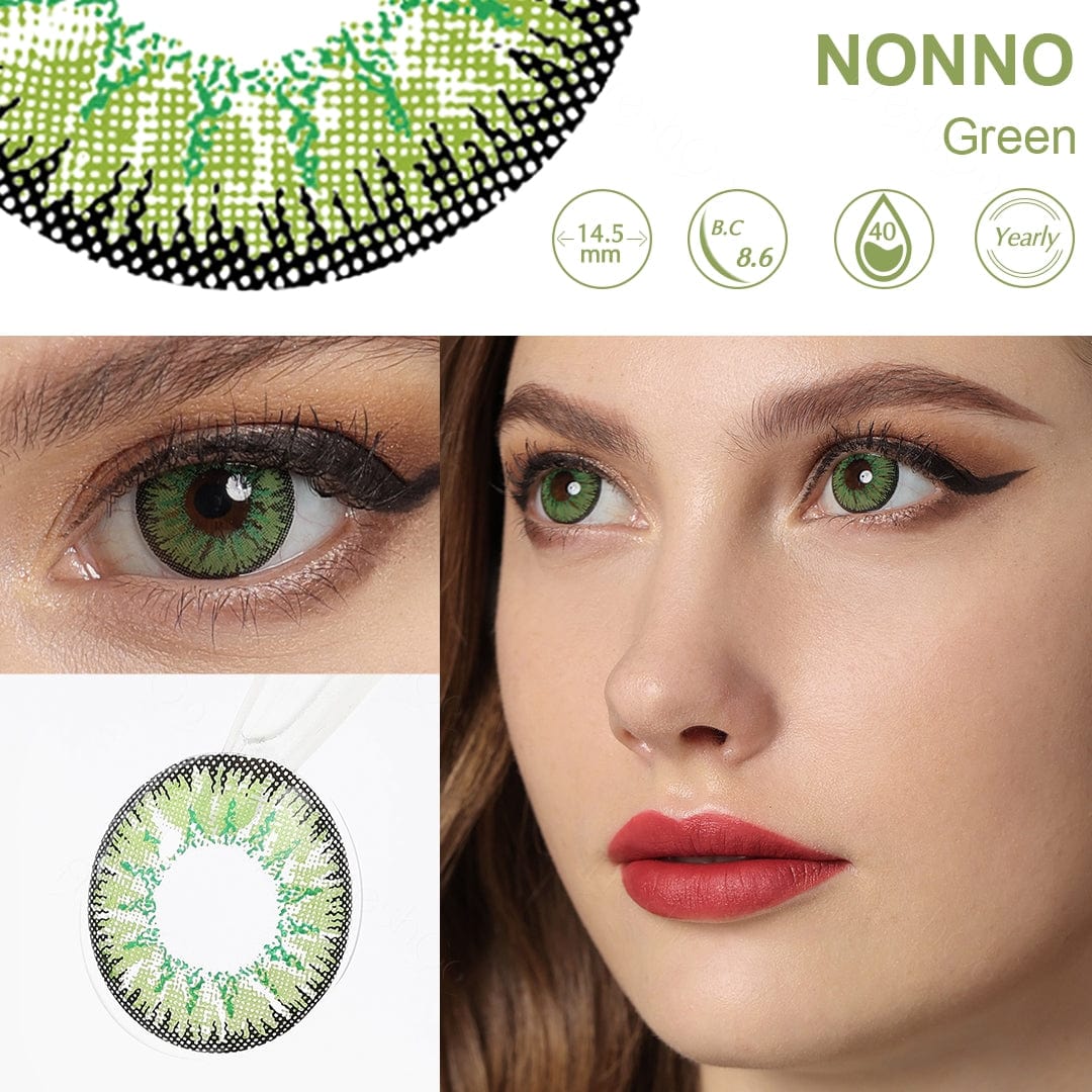 Eyes verts non no (Stock américain)