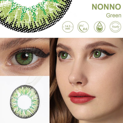 Eyes verts non no (Stock américain)