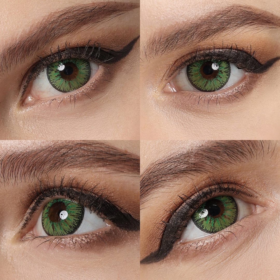 Nonno Green Colored Contacts with Vibrant Effect – Twinklens