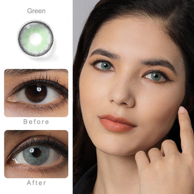 Premium Candy Green Eyes