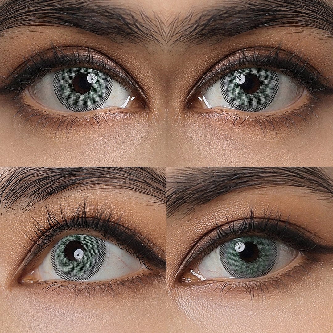 Olhos verdes doces premium