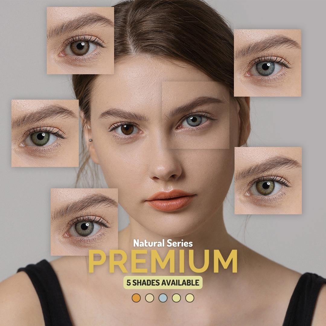Contactos de color premium (el acceso a los 5 tonos)
