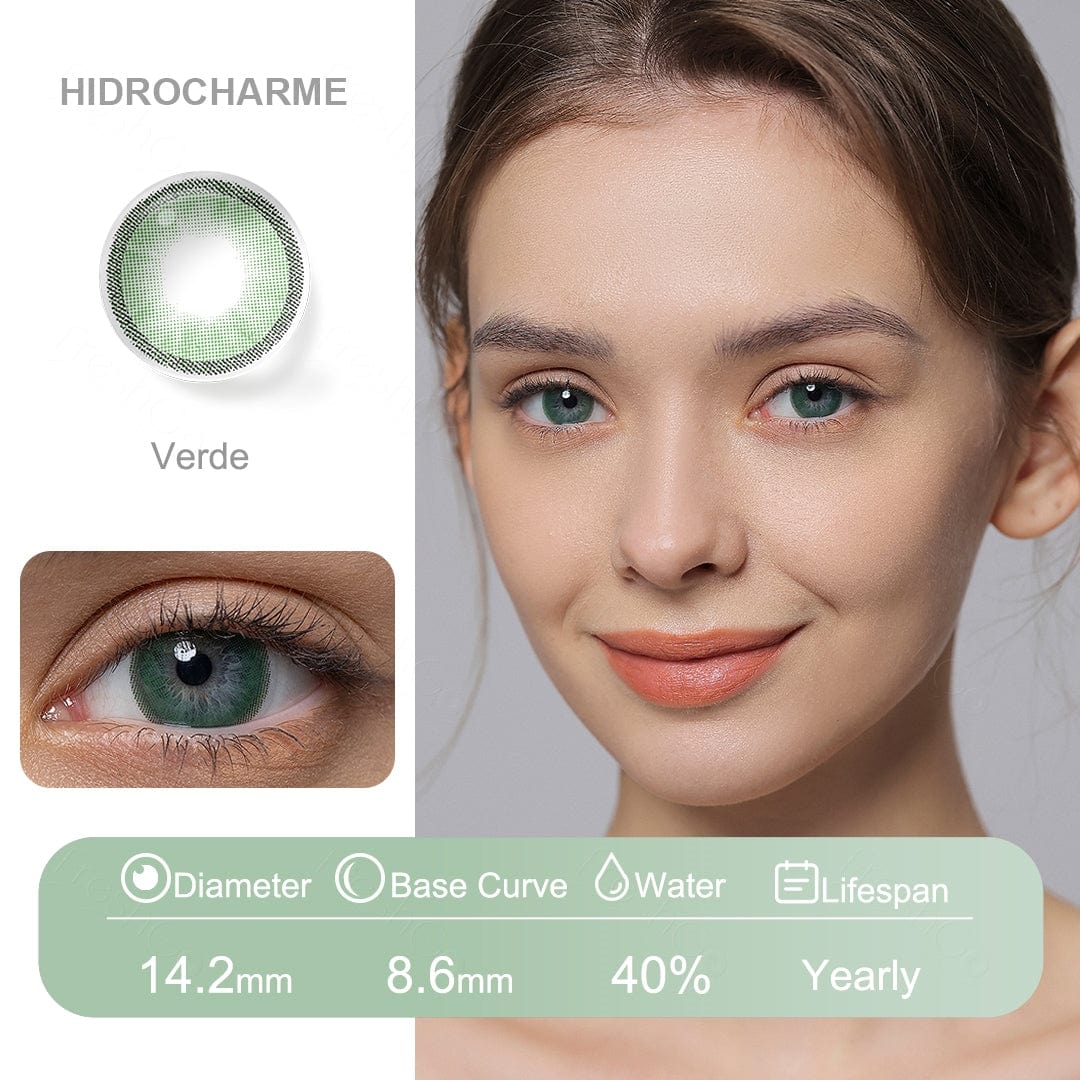 Hidrocharme Contactos coloreados (el acceso a los 6 tonos)