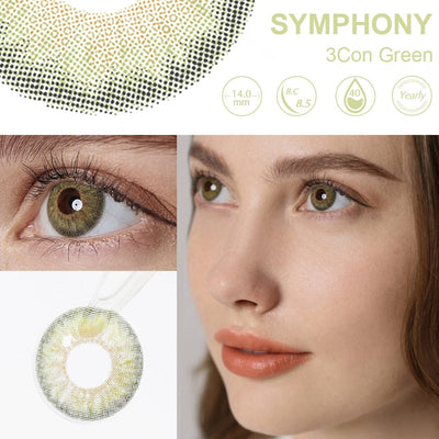 Olhos verdes Symphony 3Con