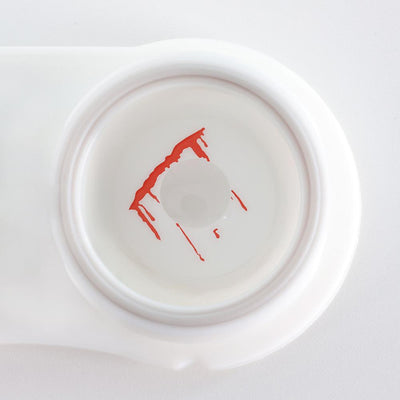 Shed Blood Cosplay Contacts in the case