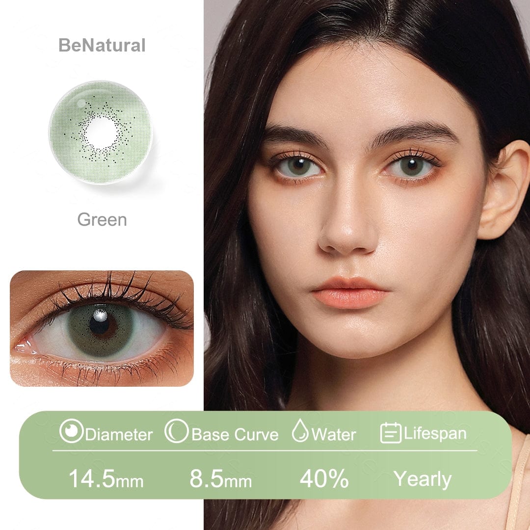 WOW! Contacts de couleur benaturale (les 4 nuances accès)