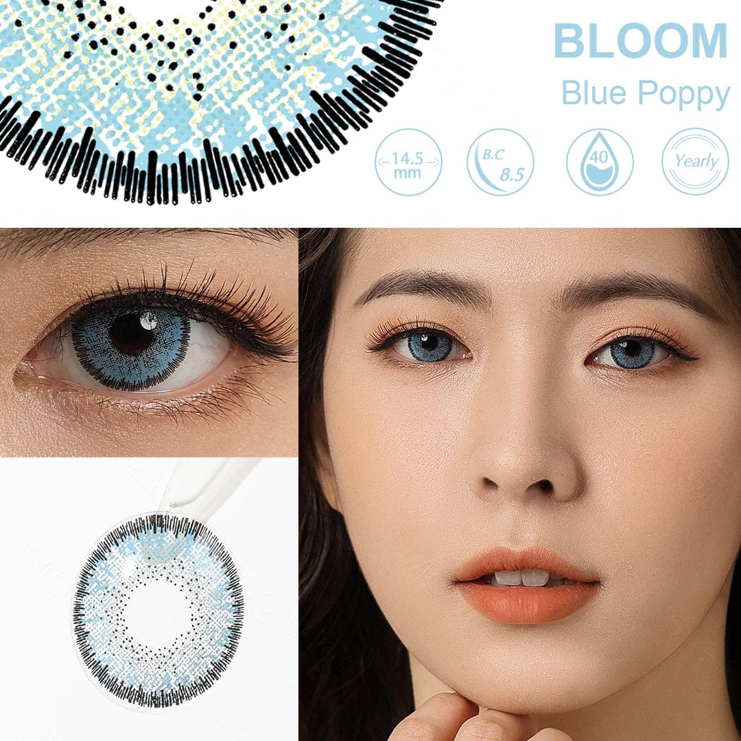 Ojos de amapola azul de Bloom