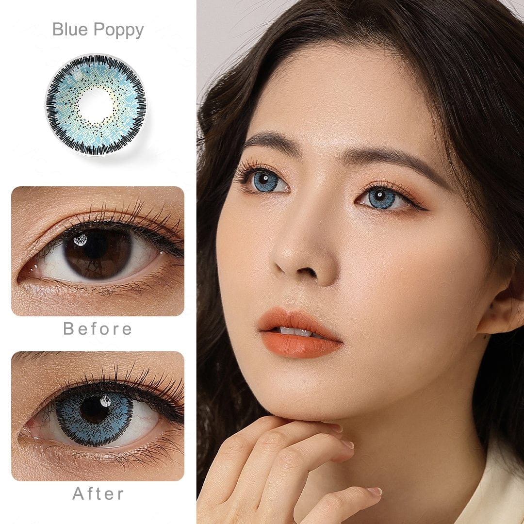 Bloom Blue Poppy Eyes