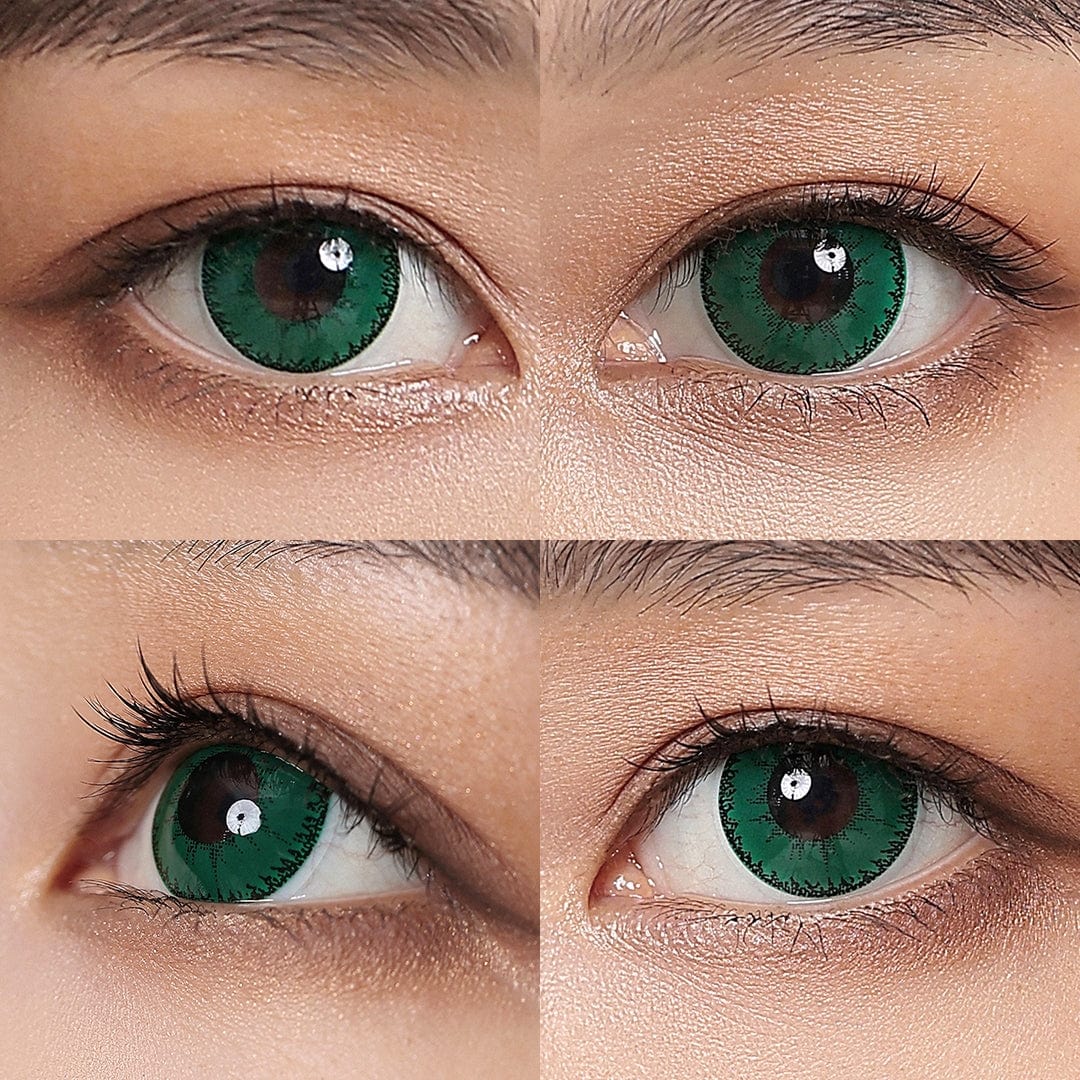 العيون الخضراء الشيطان