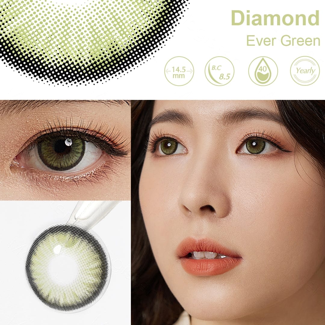 Diamond Eyes verts