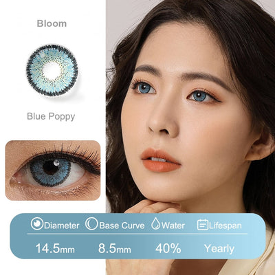 ¡GUAU! Contactos de color Bloom (el acceso a los 4 tonos)