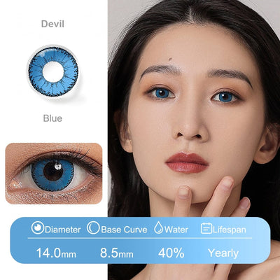 WOW! Devil Colored Contacts (All 6 Shades Access)