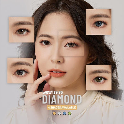WOW! Diamond Colored Contacts (All 4 Shades Access)