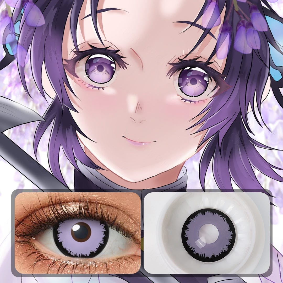 Shinobu Blue And Purple Eyes