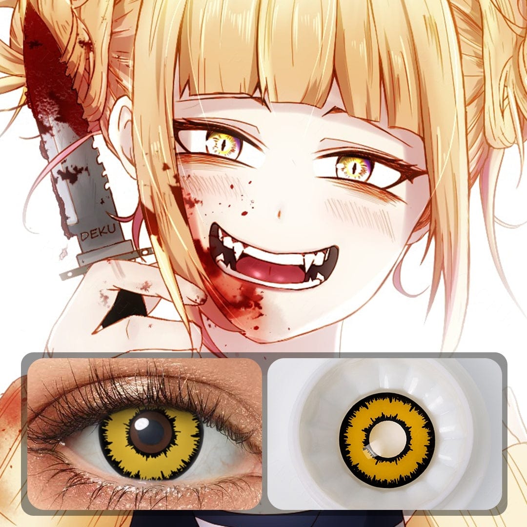 Himiko Toga Golden Yellow Eyes