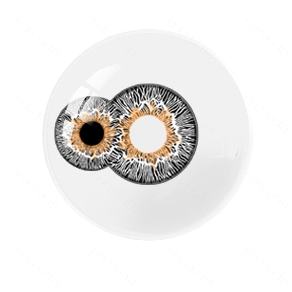 Doble iris espeluznante Epic sclera ojos