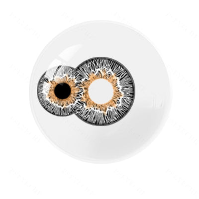 Doble iris espeluznante Epic sclera ojos